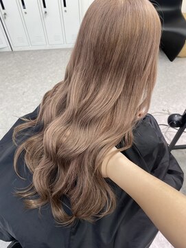 ペレ 渋谷(PELE) ミディアムヘア/デザインカラー/フェイスフレーミング/渋谷