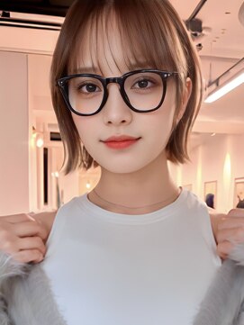 サンドイエナ 横浜店(sand yena) くびレイヤーボブルフネビージュ小顔ワンレンこなれミディ