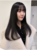顔周りレイヤー/レイヤーカット /レイヤー/ロングヘア