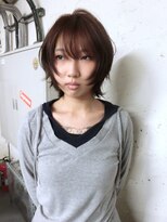 ノラ シブヤ(NORA)&nbsp;★ショートレイヤーウルフカットシャギーレイヤーショートウルフ