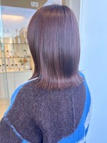 ヒビカ(HIBIKA) 艶感たっぷり◎ピンクブラウン抜け感ヘアー