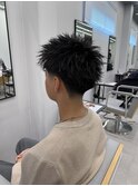 スパイキーショート/テーパーフェード/メンズカット［大分駅］
