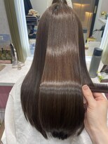 ザトエル 栄(THE TOEL) グレージュカラーにミネこらミネコラトリートメント