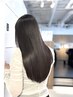 美髪★超低ダメージ髪質改善ストレート+カット27500→24900