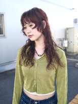 メゾン ノエラ(Maison Noella)&nbsp;【谷口】オレンジレッド×レイヤーパーマ
