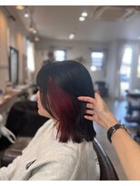 エトワール(Etoile HAIR SALON) インナーカラー 暖色02.03大人ガーリー
