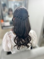 アイビー 新宿(IVY) ハーフアップ