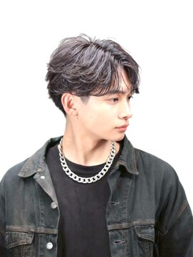 ブラック サッポロ(BLUCK SAPXOXO) 大通駅/学割U24/メンズサロン/フェザーパーマ/シャドウパーマ