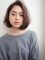 ra's 南行徳 髪質改善トリートメント&カラー 南行徳北口【10月1日オープン(予定)】 #マッシュウルフ# 小顔魅せ ふわカール ショートボブ