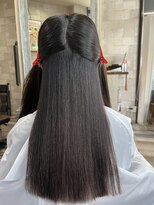 ハコ(H.A.Co)&nbsp;縮毛矯正＋カット＋トリートメントです。