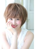 大人かわいい♪束感マッシュショート