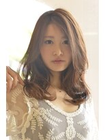 アドラーブル 長岡リップス旭岡店(adorable)&nbsp;大人可愛いヘルシーレイヤー★Cカーブでエレガントに