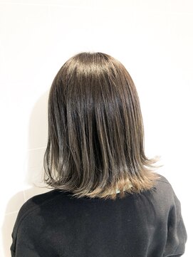 アルクバイネオリーブ 荻窪店(arc by neolive) ミディアム×バレイヤージュ　 arc by neolive 荻窪