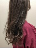 シアーベージュ_結婚式,前下がり,斜めバング