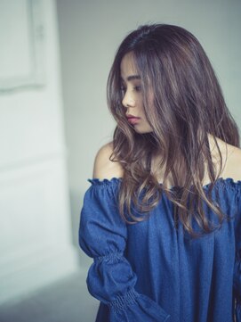 美容室 グローブ 船橋店(globe) センターパートで大人ロング【船橋】