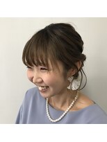 町上津役の美容室 ヘアセット