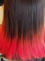 ネクストスタイリングサロン グラム(NEXT STYLING SALON glam)&nbsp;コーラルピンクグラデーション