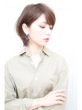 オーシャン(Ocean) [OCEAN Hair&Life]簡単スタイリング☆耳かけ☆ひし形ショート☆