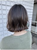 おしゃれで旬なスタイルに♪ぱつふわボブ。