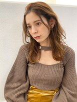 マリアバイアフロート(Maria by AFLOAT)&nbsp;【山田】シアベージュクアンクレイヤー無造作パーマセミディ