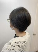 丸みショートボブ