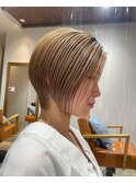 美人ショート×ハイトーン