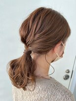 ジーナエス 札幌(Zina S)&nbsp;髪質改善＊ゆるふわポニー＊美髪【Zina S 札幌】