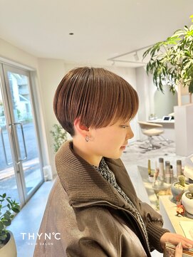 シンク(THYN°C) 【THYN℃】ハンサムショート/刈り上げ女子/マッシュ/20代30代