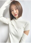 パツっとボブ*切りっぱなしボブ*前髪あり*髪質改善ストレート3