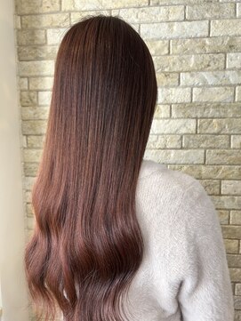 タクミフォーヘアー(TAKUMI for hair) ピンクブラウンロングヘア