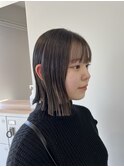 切りっぱなしボブ