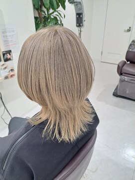 ハコ(HACO) ブリーチ+カラーに最上級トリートメントでダメージを最小限に★