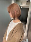ミルクティーベージュエンドカラー