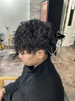 ハルクファースト 札幌(HRK 1st.)&nbsp;ツイストスパイラルパーマ/メンズカット/波巻きパーマ/札幌/大通