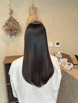 ナチュラルリーフ 仙台駅前店(Natural leaf)&nbsp;『魔法の縮毛矯正ケアルーガ』艶髪ロング