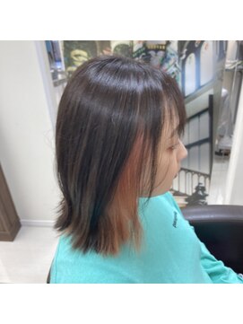 アールモンドヘア新世界 ♯インナーカラー