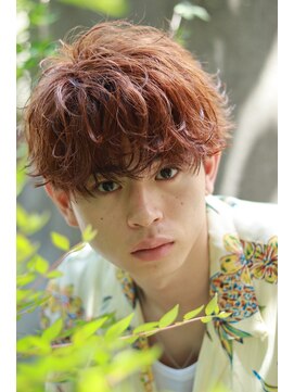 オーシャントーキョー サニー 原宿(OCEAN TOKYO Sunny) ニュアンスパーマ　刈り上げマッシュ　ラウンドマッシュマッシュ