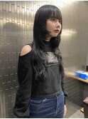 #黒髪ロング#プルエクステ#エクステ#レイヤー#ハイレイヤー