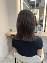 ウェイズトウキョウ 新宿店(Ways TOKYO)&nbsp;ミディアムレイヤー　ハイライトカラー　グレージュ