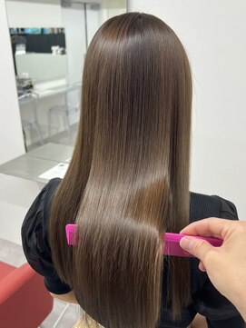 プリュス 名古屋(Plus) 水素カラー/艶カラー/ブリーチなし/クリーミーカラー