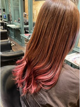 モナン 海老名(Monan) ブリーチなしのグラデーションカラー