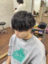 メルシー トータル ブランディング サロン(merci TOTAL BRANDING SALON)&nbsp;メンズ 縦落ちツイストスパイラルパーマ