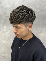 リプレイ 草津店(RIPLAY)&nbsp;ベリーショート/ダークアッシュ/ニュアンスパーマ/韓国マッシュ