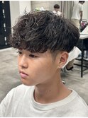 スパイラルパーマスペインカール