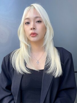 トルネード(TORNADO) 韓国へア サイドバングをフェイスレイヤーで垢抜けヘアに M0117