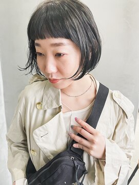 トゥコ(tuco) ミニ　ボブ　マチルダ　ショート　切りっぱなし　レザーカット