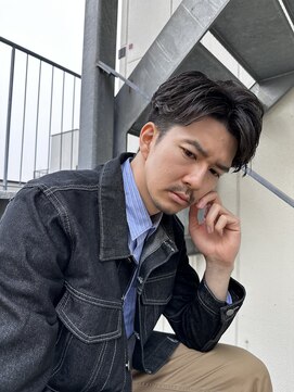 ロンドアベニール 北千住(Lond avenir) スパイキーショートニュアンスパーマスペインカールメンズ北千住