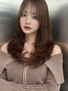 レディアル 渋谷(REDEAL) 韓国ヘア/ブリーチ/暖色カラー/ワンホン【レイヤー/渋谷】