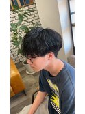 無造作シャドーパーマ