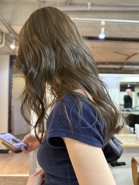 ソイ 下北沢(soi) オリーブベージュ/ダブルカラー/レイヤー【下北沢】